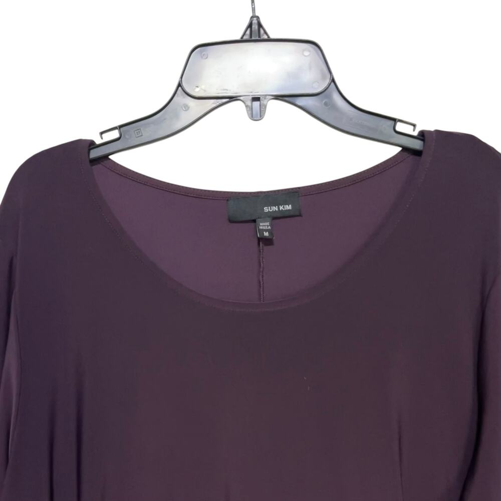 Sun Kim Tunic Lagenlook Pullover Blouse - Picture 2 of 6